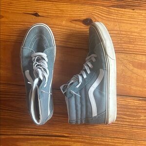 Vans Blue High-Top Sneakers